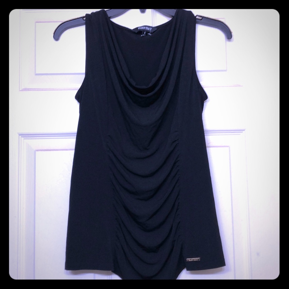 Black Elegant & Stylish Tank Top Blouse